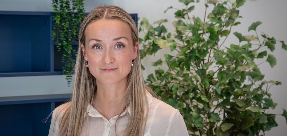Renate Larsen, produktdirektør i Fjordkraft