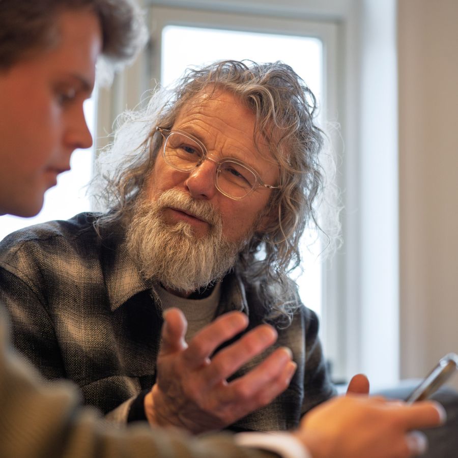Einar forklarer hvordan appen fungerer
