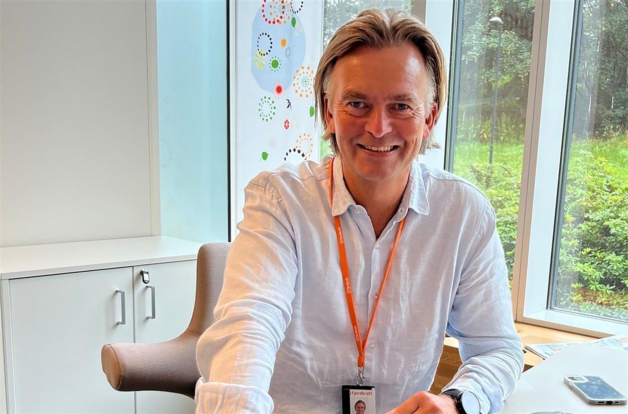 Magnar Øyhovden er administrerende direktør i Fjordkraft.
