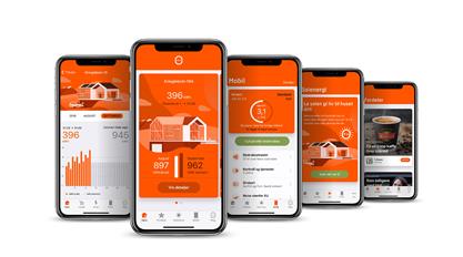 Fjordkraft-appen brukes nå av 140 000 kunder.