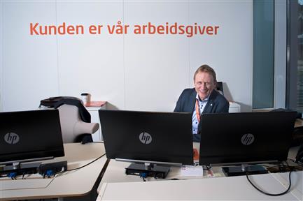 Administrerende direktør i Fjordkraft, Rolf Barmen. Foto: Rebekka Davidsen