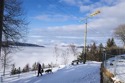 Det er ventet kaldt vintervær og høye strømpriser de kommende månedene. Illustrasjonsfoto.